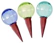 Colored Watering Globe and PlantNanny (TM) Set of 3