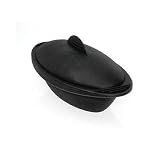 Papillote gourmande silicone 2 pers, noire.