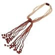 Ascot Necklace in Ruby