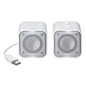 【クリックで詳細表示】サンワサプライ USBスピーカー(ホワイト) MM-SPS2UWH