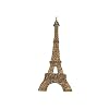 Eiffelturm 3,6 cm * 8,1 cm AUFN�HER APPLIKATION B�GELBILD golden Stadt Paris Eifelturm Frankreich Urlaub Reisen Patch