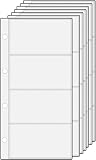 Produkt-Bild: Ersatzeinlagen, PVC, 10 Blatt f&uuml;r Visitenkarten-Ringbuch