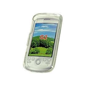 Crystal Clear Transparent Snap-On Cover Hard Case Cell Phone Protector for HTC Google G2 Android Magic