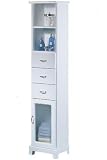 Dexter Standard Linen Cabinet With A Wood Door