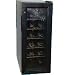 Haier HVW12ABB 12-Bottle Wine Fridge, Black