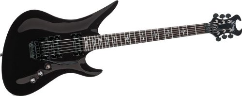 Schecter Synyster Gates Deluxe Artist Series Electric Guitar, Gloss Black