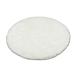 Polar Bear Round | Bear Collection | Faux Fur Rug | 5 foot