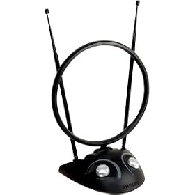 50 Db Amplified Indoor HDtv/uhf/vhf Antenna