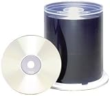100PK CDR Printable White MATTE48X Spindle