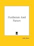 Pantheism And Nature