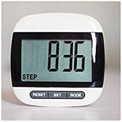 Duolaimai 1X Step Pedometer Large LCD Display Walking Distance Calorie Counter Clip-BLue