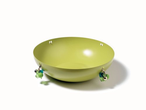 A di Alessi Ba-Rock Steel Bowl Green 32Cm (Amsa25 Gr)