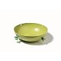 A di Alessi "Ba-Rock" Steel Bowl Green 32Cm (Amsa25 Gr)