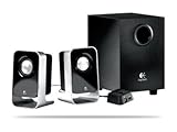 New Logitech Ls21 2.1 Stereo Speaker System 2 X Satellite Speaker 1.5 Watt  ....