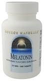 Source Naturals – Melatonin Peppermint Sublingual, 2.5 mg, 240 tablets