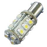 Mini Bayonet BA9s LED Auto Bulb 15 SMD LED, Green