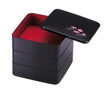 Cover image : パール金属  風花 角型 三段 お重 M D-231