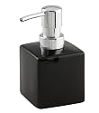 Wenko 17846100 Ceramic Soap Dispenser Square black