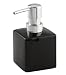 Wenko 17846100 Ceramic Soap Dispenser Square black