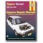 Haynes Manuals - Toyota Tercel (87 - 94) Manual (92085)