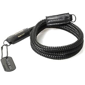 Black Label Bag Silk Cord Strap -- Black