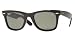 RAY BAN 2140 ORIGINAL WAYFARER 901/58 BLACK POLARIZED PLASTIC SUNGLASSES, 50mm-22mm (SMALL SIZE)