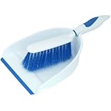 Superior Performance Dust Pan Set with Brush - Blue