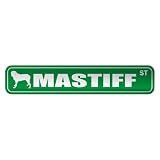  MASTIFF ST  STREET SIGN DOG