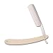 White Straight Razor Folding Knife