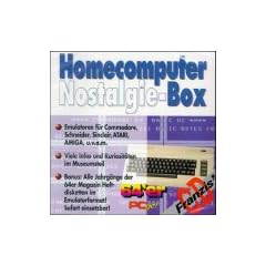 Homecomputer Nostalgie-Box, 1 CD-ROM Emulatoren f�r Commodore, Schneider, Sinclair, Atari, Amiga . . .. Z. Tl. Shareware. F�r Windows 95/98