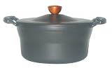 Lafont 5 1/2-Quart Round French Oven, Country Black