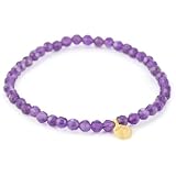Satya Jewelry Gold Vermeil Lotus Amethyst Sere