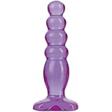 Doc Johnson Crystal Jellies - Anal Delight - 5 Inch - Purple