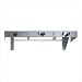 Utility Shelf with Mop Holders and Rag Hooks and Drying Bar
