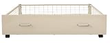 Urban White Metal Under Bed Storage Drawers