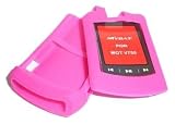 Premium Hot Pink Silicone Case Soft Rubber Cover for Verizon Motorola Adventure V750