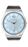 Skagen Steel Black Retrograde Strap Blue Dial Men's Watch #668XLSLZI