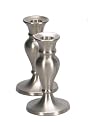 Shabbat Candlestick Pair of Two By Menorah.com Erch985