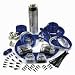Tsunami AMP48-CAP 4 Gauge Multi Amplifier Install Kit with 1.2 Farad Cap, 4 and 8 Gauge Wire (Blue)