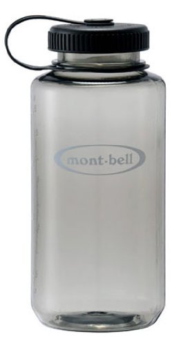 モンベル(mont-bell) クリアボトル1.0L ガンメタル GM 1124392