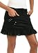 Women's Cargo Skirt w/Ruffle Edge and Drawcord Waist