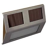 Sunforce 84507 Solar Dock Light, (Pack of 2)