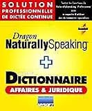 Dragon NaturallySpeaking Professional V8 + Dictionnaire Affaires & Juridique