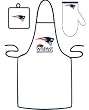 New England Patriots Grilling Apron Set - FOOTBALL Sports Merchandise