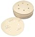 6 Inch Hook & Loop Sanding Discs, 6 Holes, 150 Grit, Box of 50.