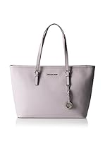 Michael Kors Bolso shopping Jet Set Travel Medium Saffiano Tote (Lila)