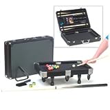 Deluxe Mini Pool Table in Aluminum Case by Cardinal Industries