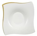 Villeroy & Boch New Wave Premium Gold Rim Soup Bowl