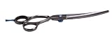 Oster SuperSteel Professional Pet Grooming Shear Black Laser 10-Inch Curved Scissor