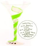 LOLITA Love My MARTINI GLASS APPLETINI Apple Glasses